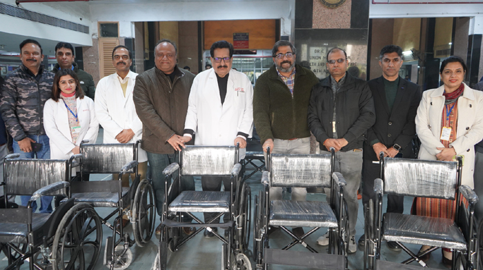 Infosys Donates 50 Wheelchairs to PGIMER, Chandigarh